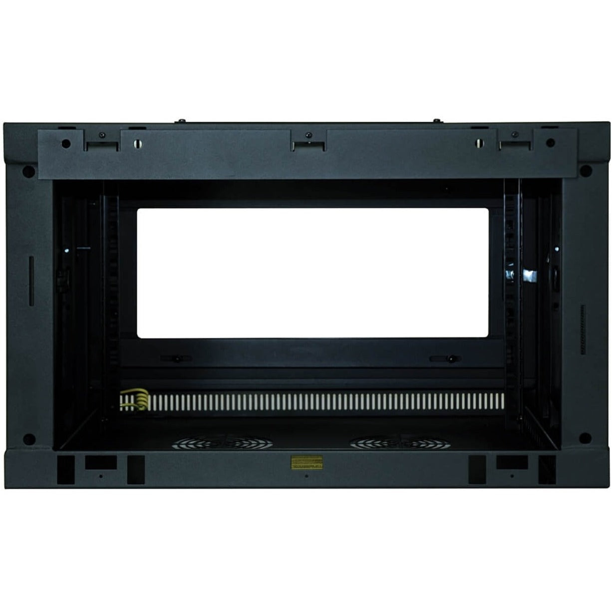 Mounting configuration view of Tripp Lite 6U wall-mount rack enclosure-alternate-image3