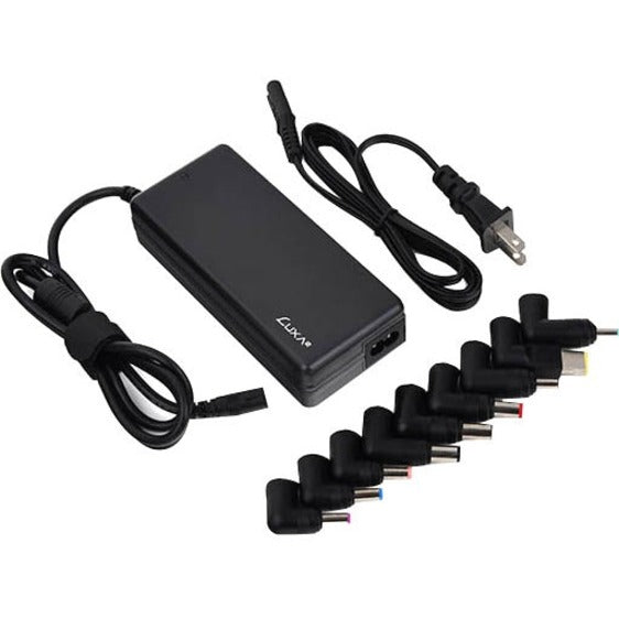 LUXA2 PO-ULA-PC90BK-00 EnerG Bar 90W Universal Laptop AC Power Adapter, 9 Replaceable Tips, Support Ultrabook