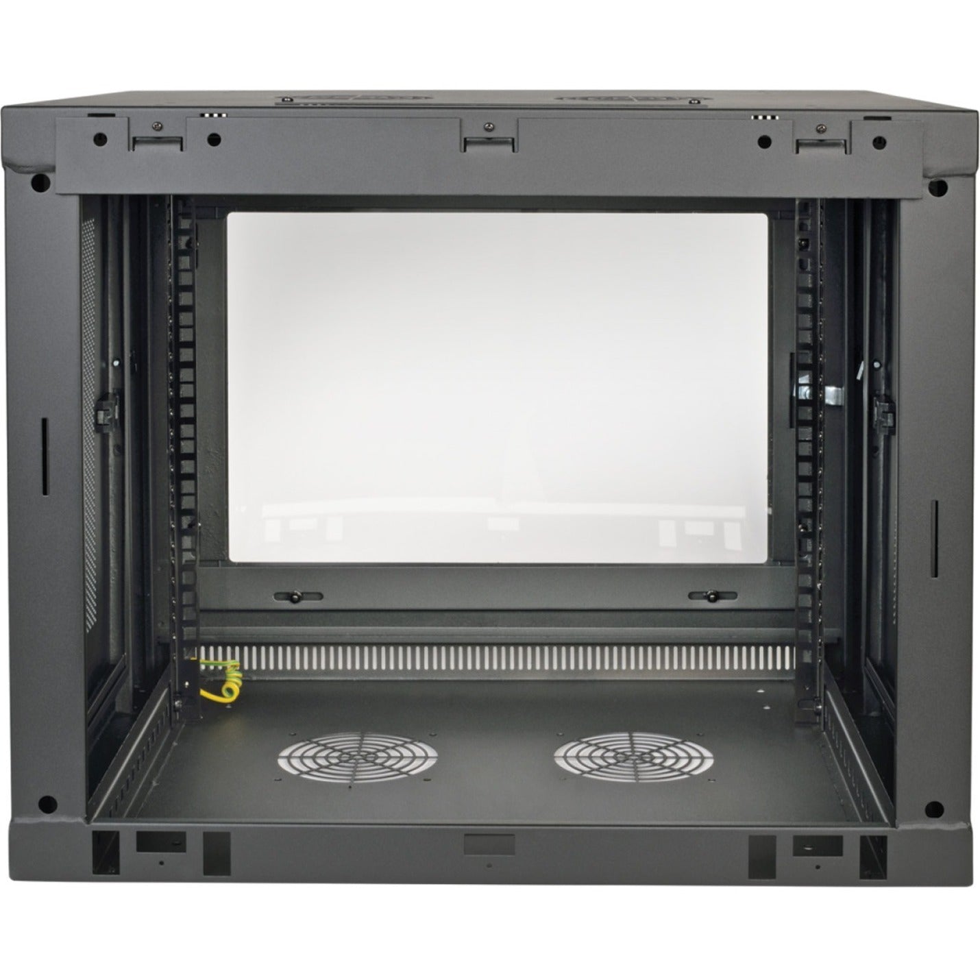 Tripp Lite SRW9UG SmartRack 9U Wall-Mount Rack Enclosure Cabinet, Cable Management, 200 lb Weight Capacity