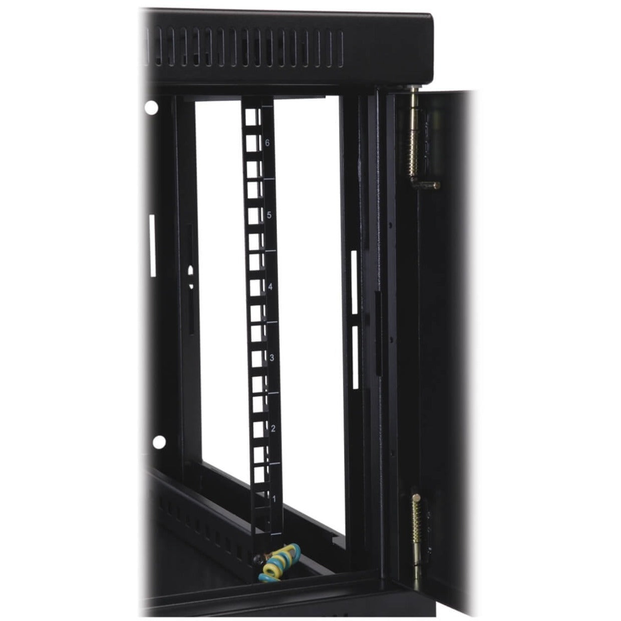 Tripp Lite SRW9UG SmartRack 9U Wall-Mount Rack Enclosure Cabinet, Cable Management, 200 lb Weight Capacity