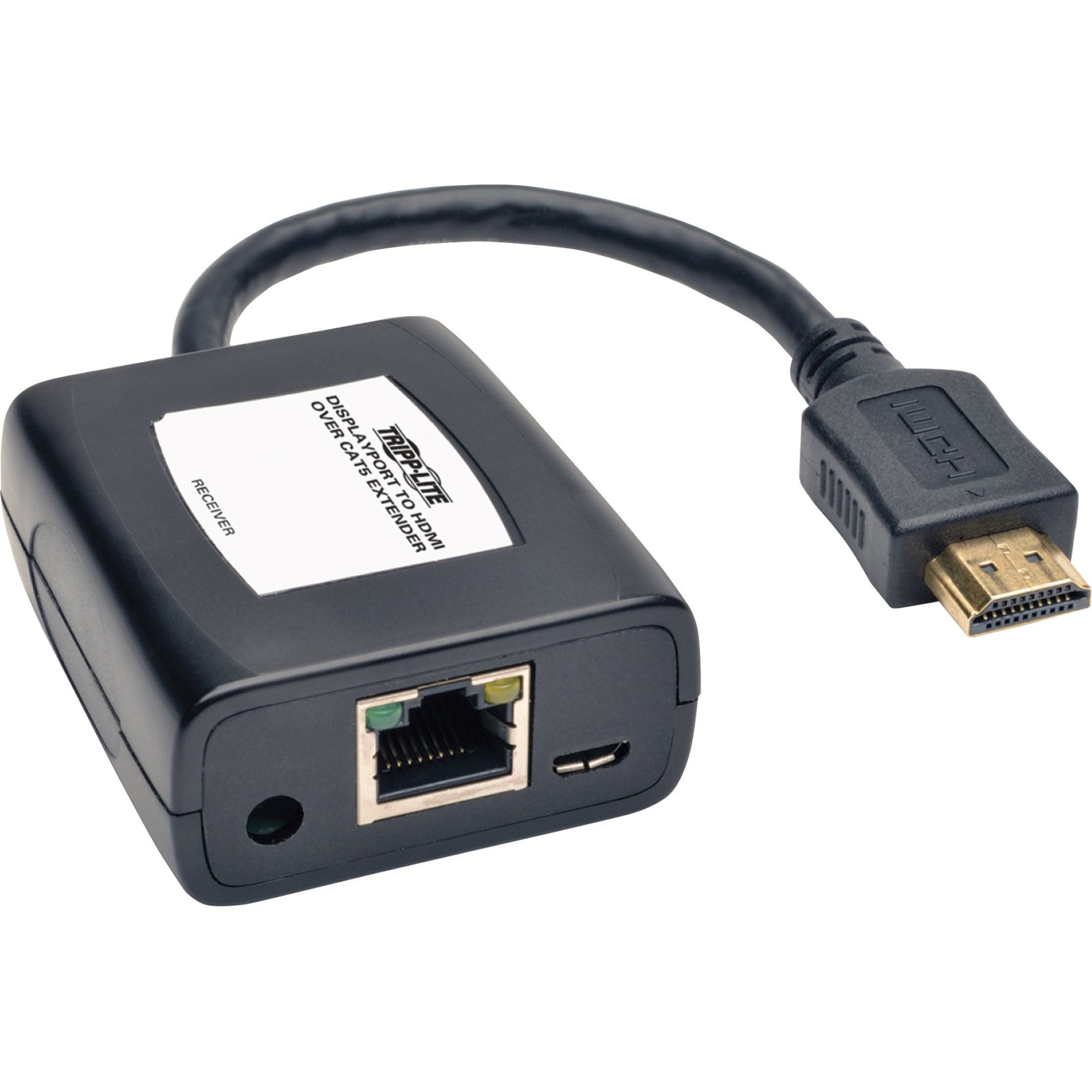 特瑞普利特 B150-1A1-HDMI 视频控制台/扩展器，全高清 1920 x 1080，TAA 兼容，USB，HDMI 输出，DisplayPort，网络（RJ-45），2 个 USB 端口，1 个 HDMI 输出，2 个网络（RJ-45）端口