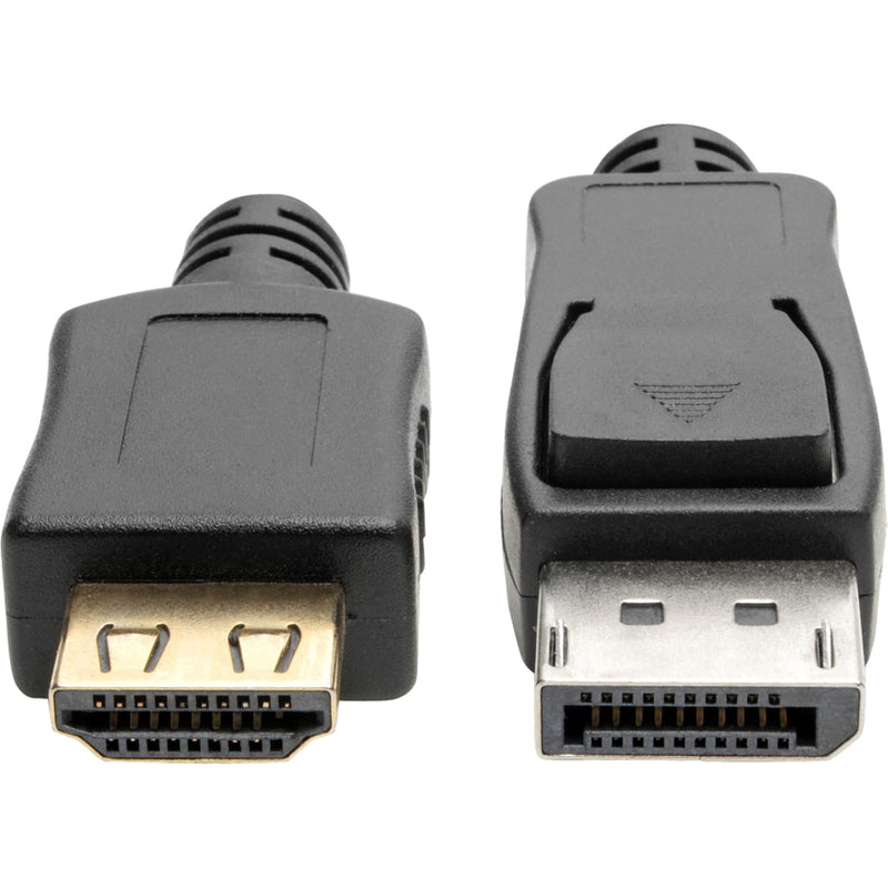 Close-up of HDMI and DisplayPort connector interfaces