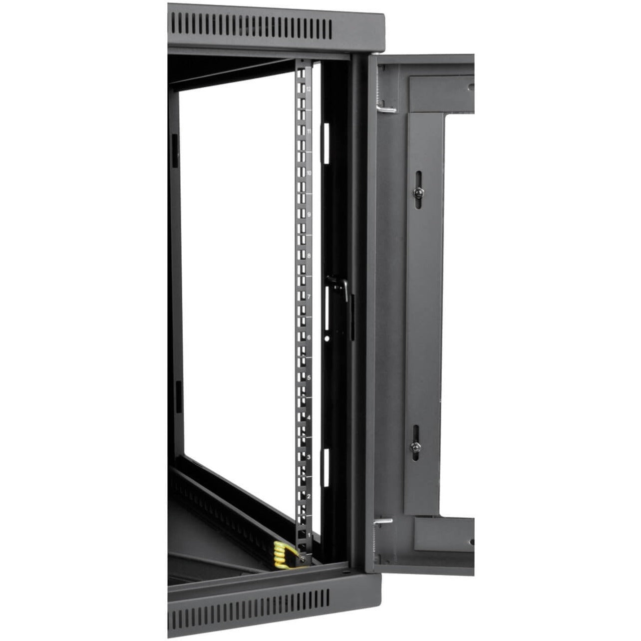 Tripp Lite SRW12US33G SmartRack 12U Server-Depth Wall-Mount Rack Cabinet Extended-Depth Plexiglass Insert