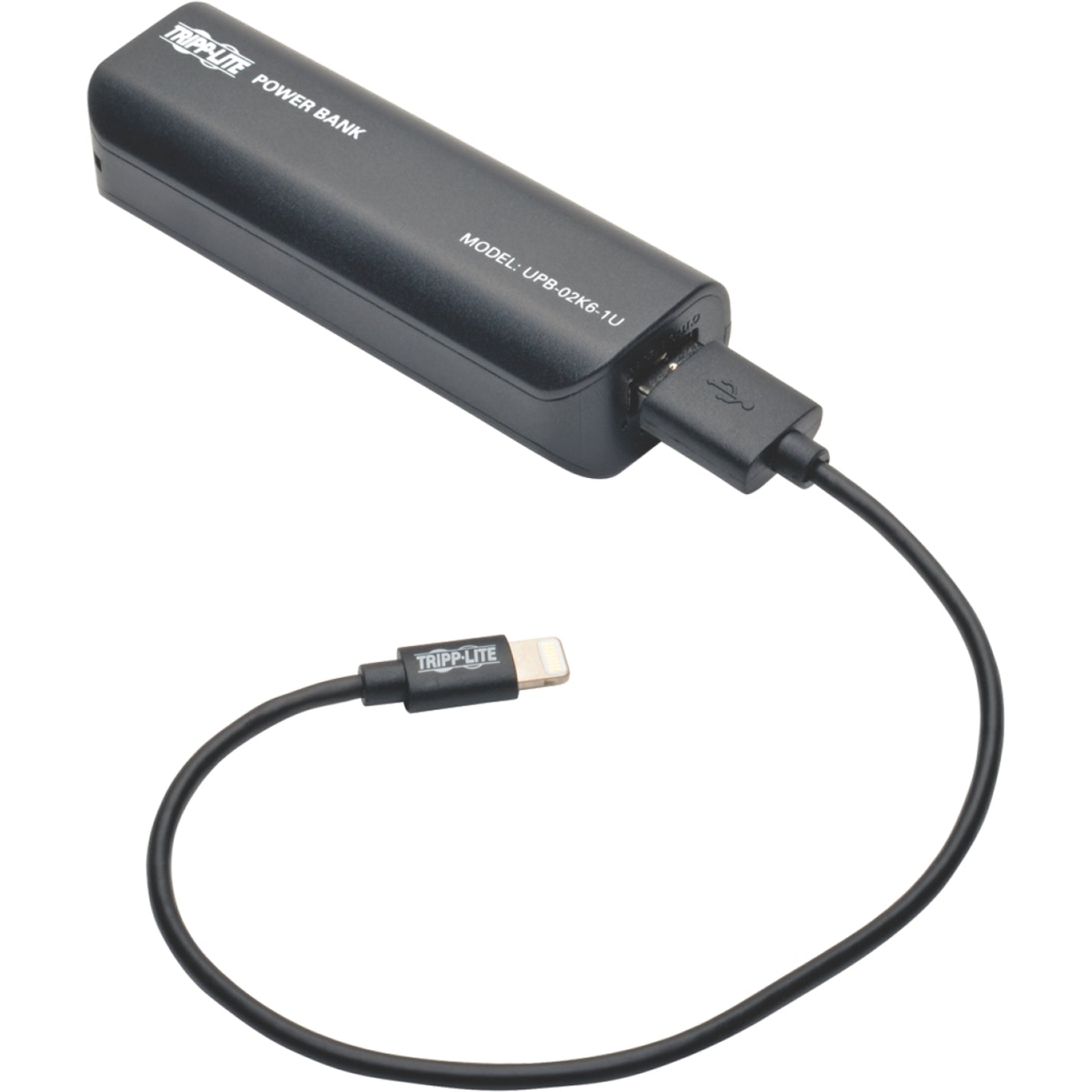 Tripp Lite power bank with Lightning cable connection-alternate-image5