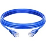 Netpatibles SMC5ELBLU7FT-NP SYSTIMAX Cat.5e Patch Network Cable, 7 ft, Stranded, Snagless Boot