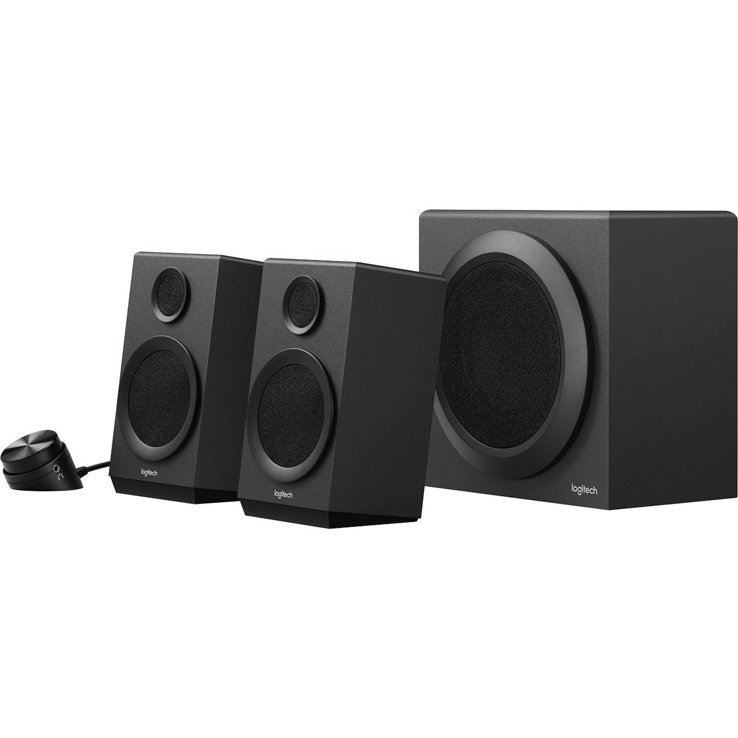 Logitech 980-001203 Z333 Speaker System, 40W RMS, Deep Bass, Control Pod