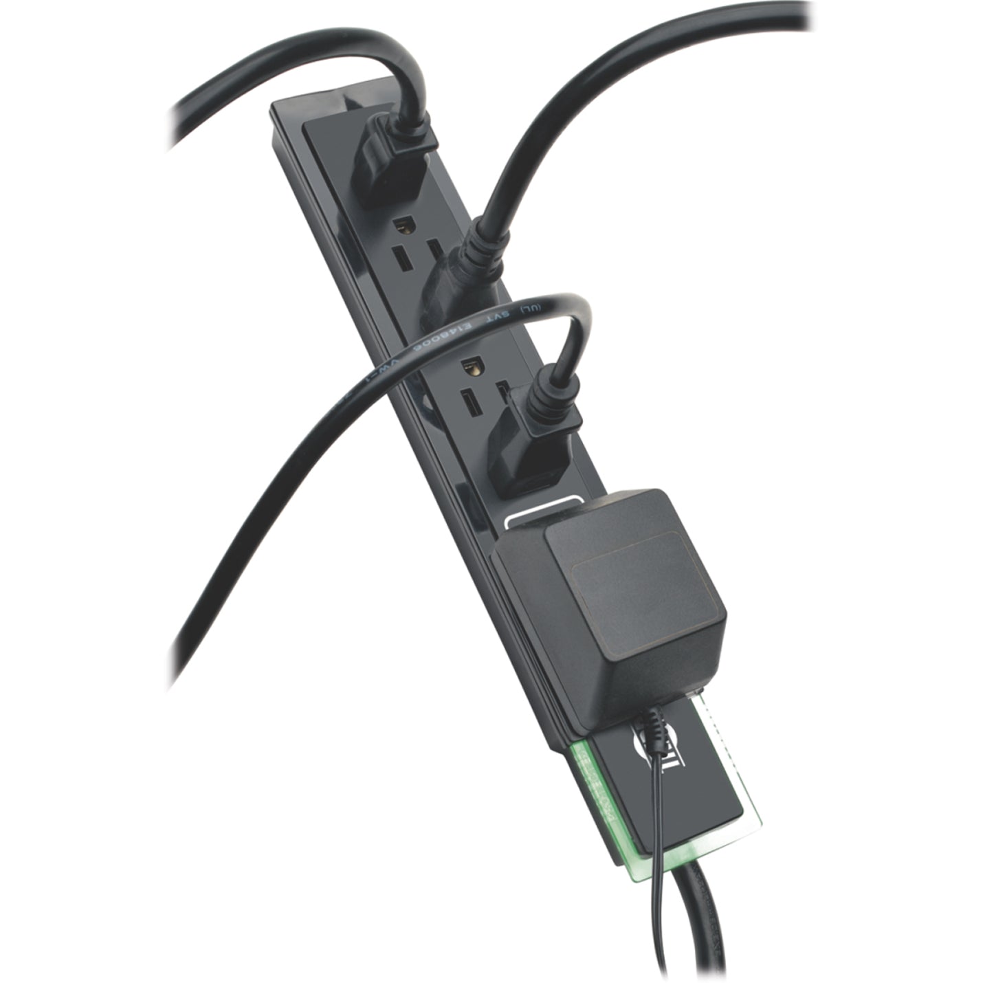 Tripp Lite TLP606SSTELB Protect It! 6-Outlet Surge Suppressor/Protector, 1440J, 6ft Power Cord