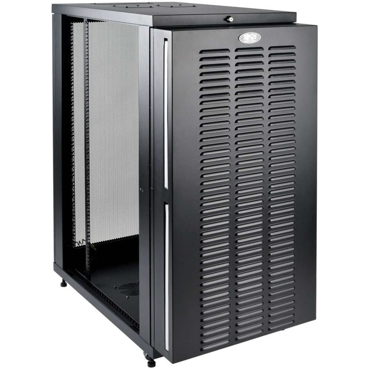 Tripp Lite SR24UBFFD SmartRack 24U Standard-Depth Rack Enclosure Cabinet for Harsh Environments, 1000 lb Weight Capacity