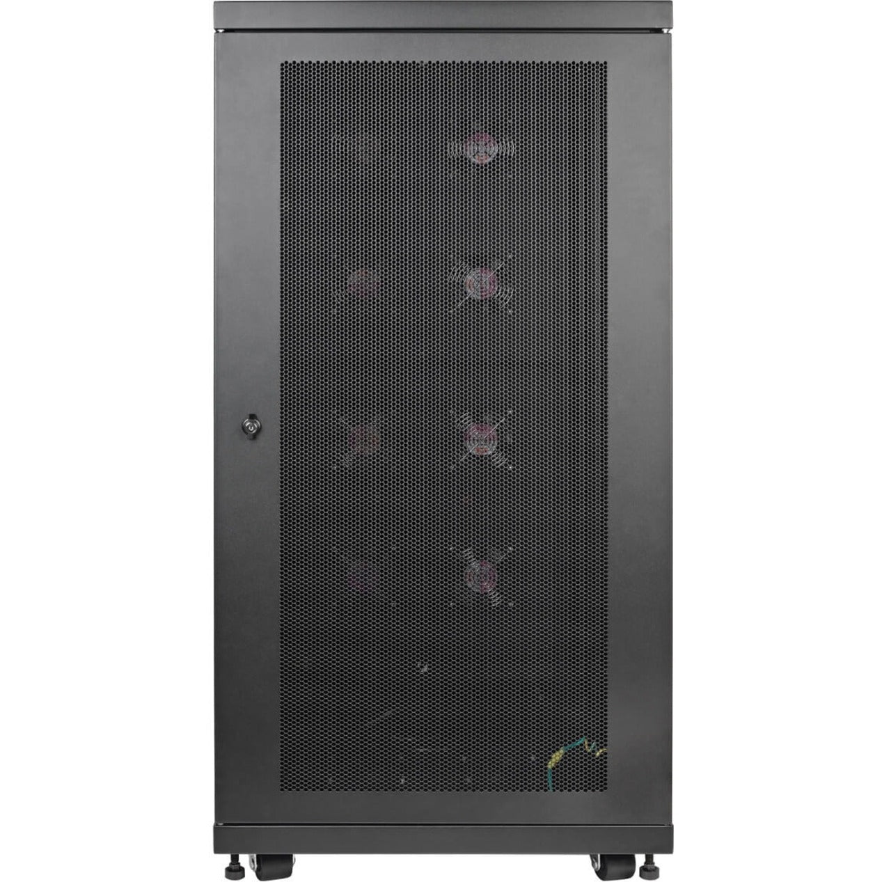 Tripp Lite SR24UBFFD SmartRack 24U Standard-Depth Rack Enclosure Cabinet for Harsh Environments, 1000 lb Weight Capacity