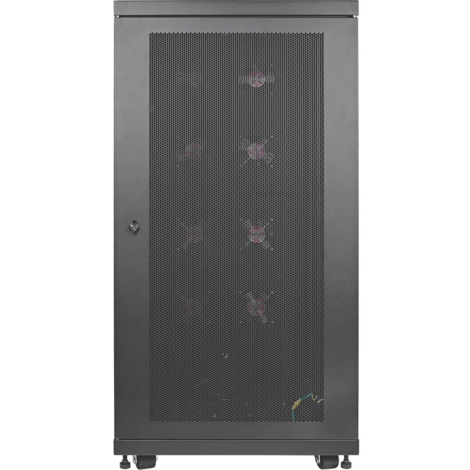 Tripp Lite SR24UBFFD SmartRack 24U Standard-Depth Rack Enclosure Cabinet for Harsh Environments, 1000 lb Weight Capacity