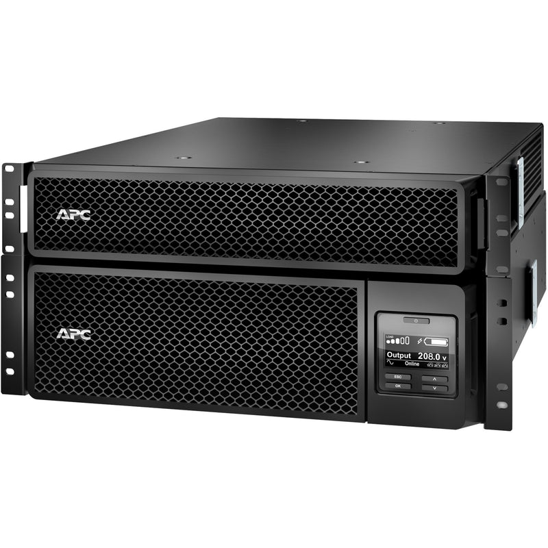 Detailed view of APC Smart-UPS SRT 5000VA showing ventilation and mounting features