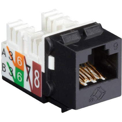 Boîte Noire FMT631-R3 GigaTrue2 CAT6 Prise Keystone - Non blindée TAA Noir