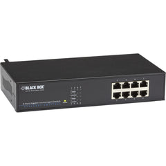 Sort Kasse LGB408A-R2 Ethernet Switch 8-Port Gigabit Netværk Rack-monterbar