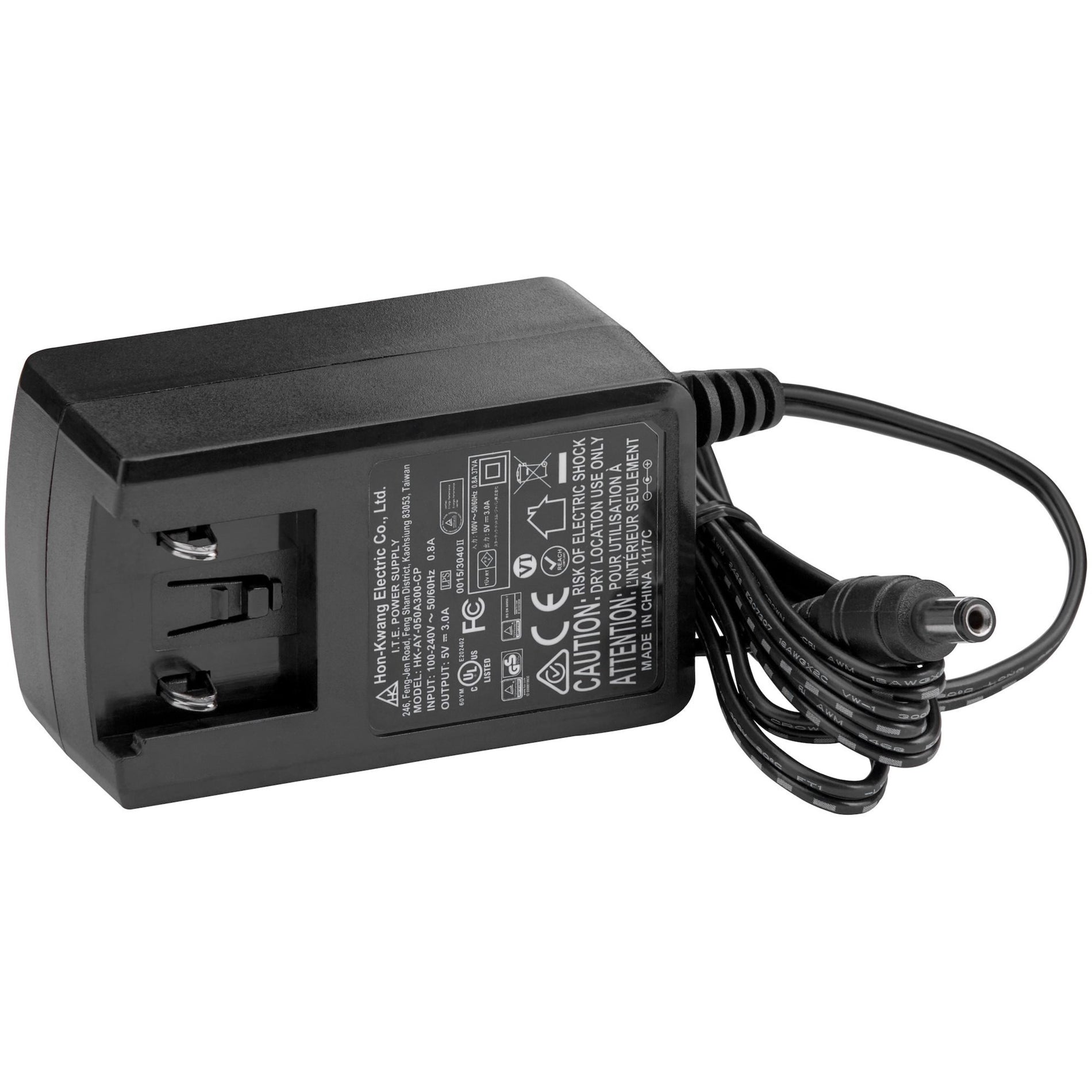 StarTech.com SVA5M3NEUA Replacement 5V DC Power Adapter - Compact and Reliable Power Supply for Your Devices