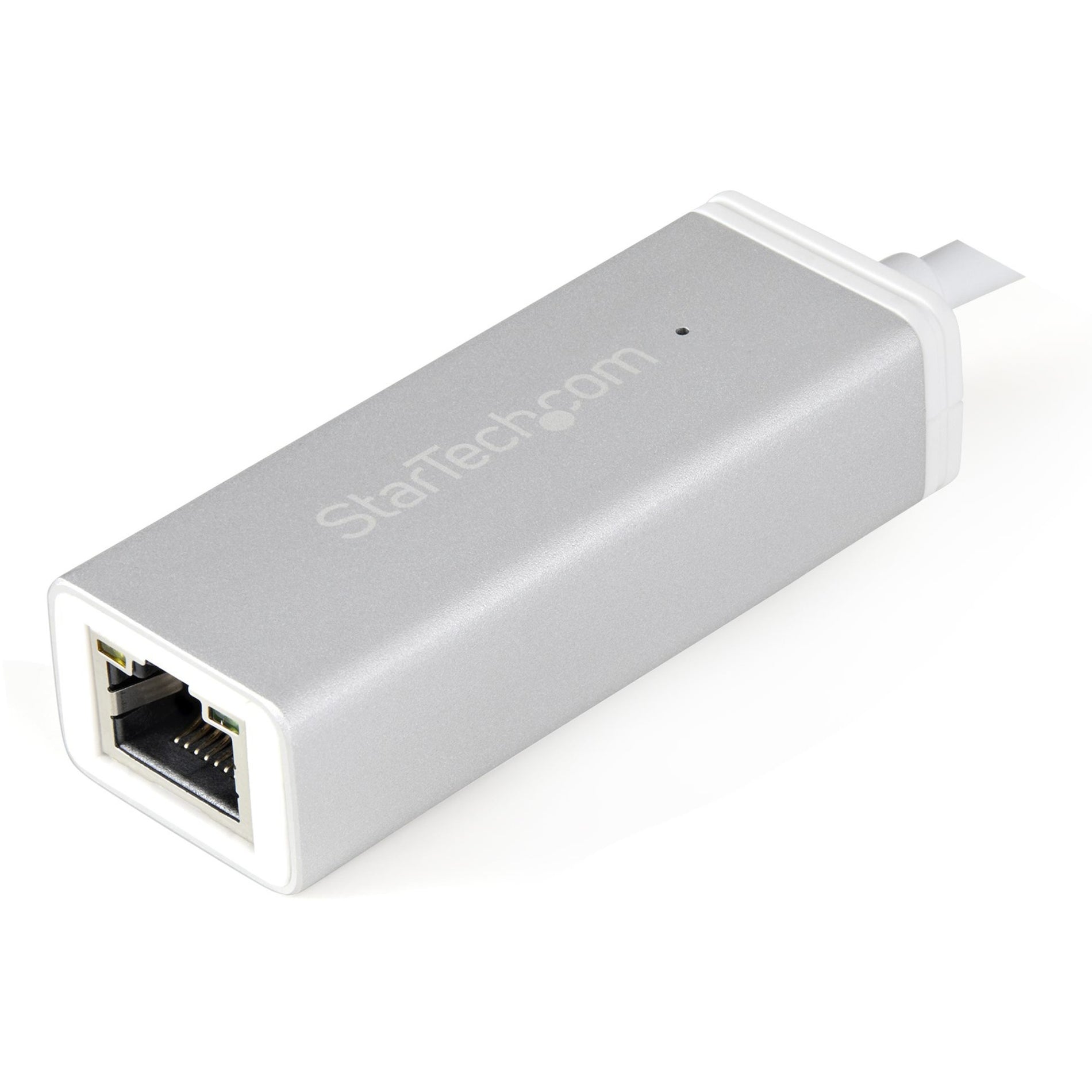 StarTech.com US1GC30A USB-C to Gigabit Network Adapter - Silver, Sleek Aluminum Housing, USB Type-C to Ethernet Converter