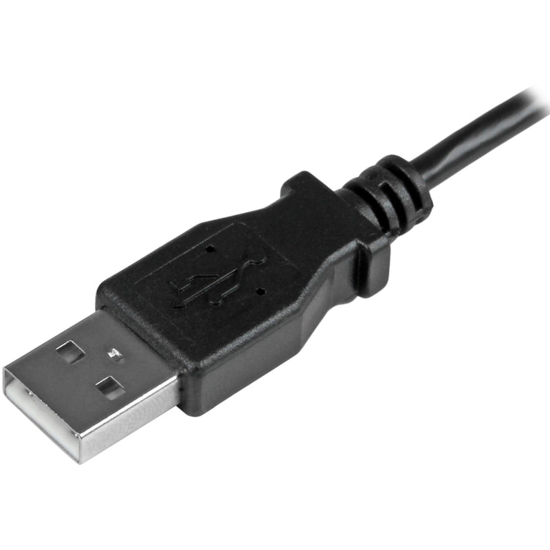 Detailed view of USB Type-A connector end showing construction and USB symbol