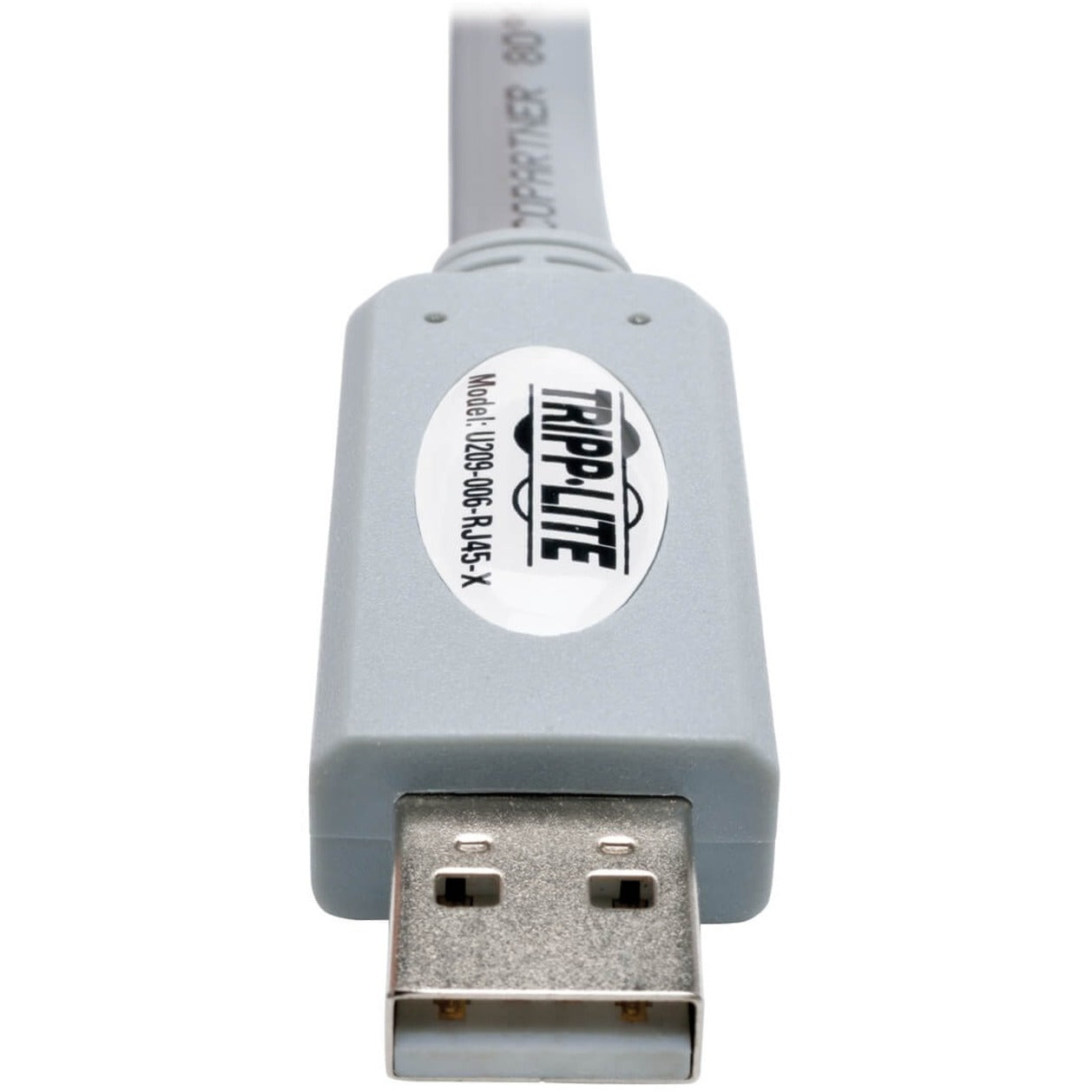 Tripp Lite U209-006-RJ45-X USB to RJ45 Cisco Serial Rollover Cable, USB Type-A to RJ45 M/M, 6 ft., Crosstalk Protection, EMI/RF Protection