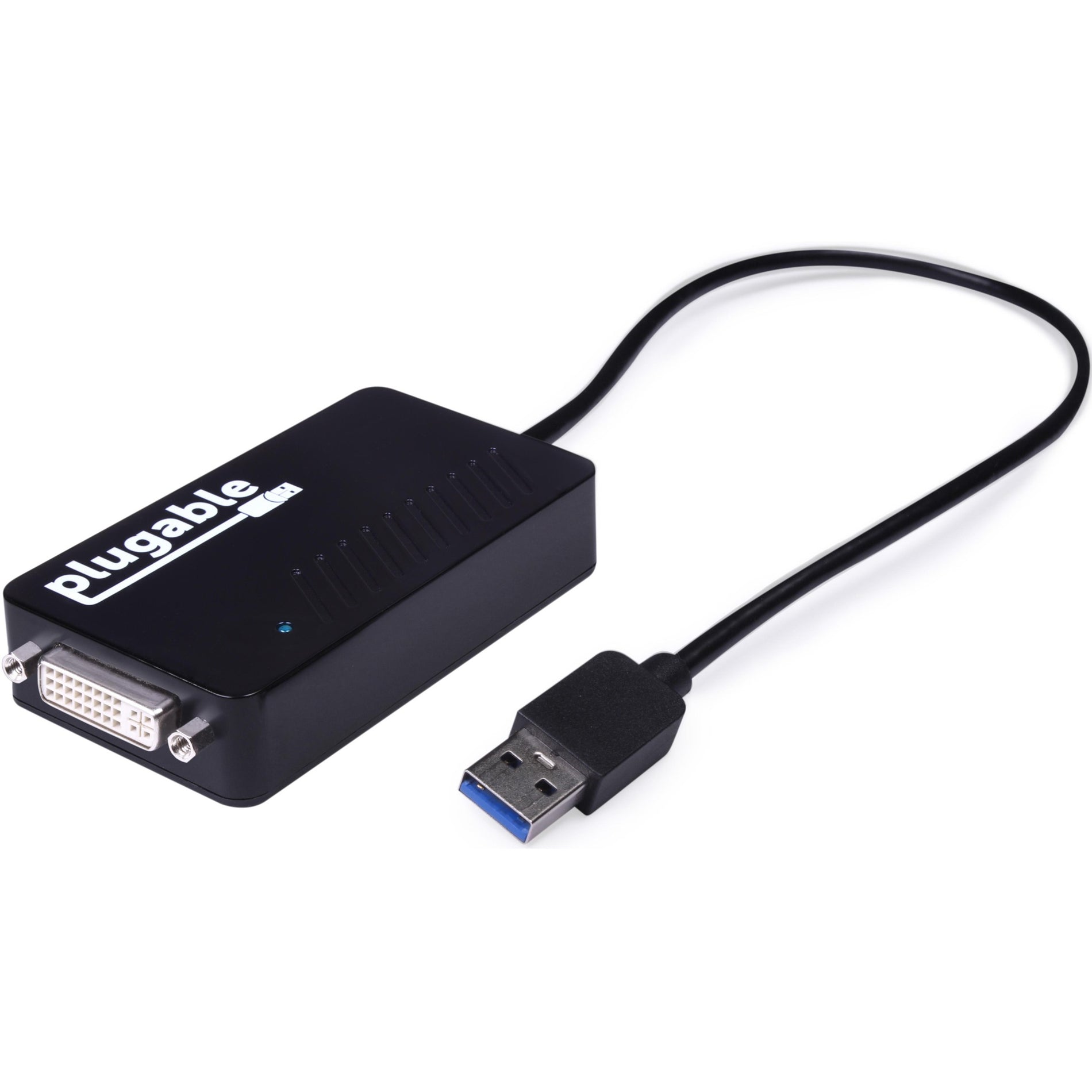 プラグイン可能 UGA-3000 USB 3.0 HDMI/DVI/VGA アダプター、複数のモニター用の簡単なディスプレイ拡張用 PC ブランド名: Plugable  プラグイン可能 UGA-3000 USB 3.0 HDMI/DVI/VGA アダプター、複数のモニター用の簡単なディスプレイ拡張用 PC ブランド名: プラグラブル
