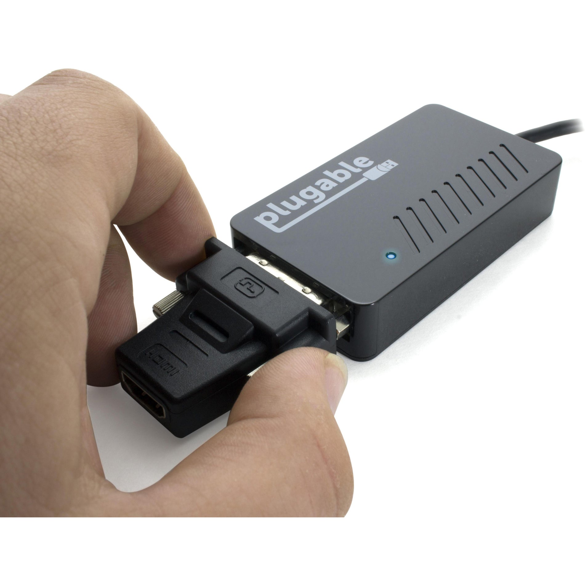 Adattatore USB 3.0 HDMI/DVI/VGA Plugable UGA-3000 per Monitor Multipli Espansione Facile del Display per PC