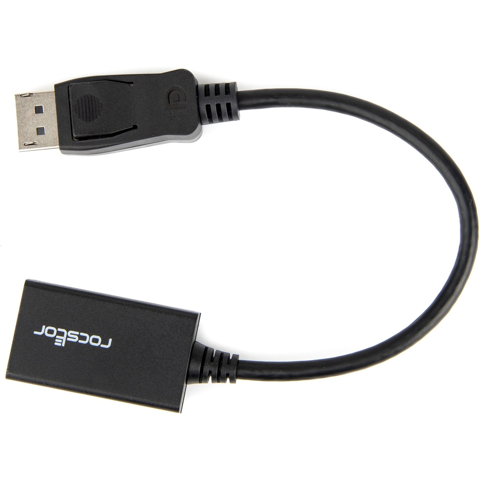 Rocstor Adaptador de DisplayPort (macho) a HDMI (hembra) Conversor Resolución de 1920 x 1200 Compatible