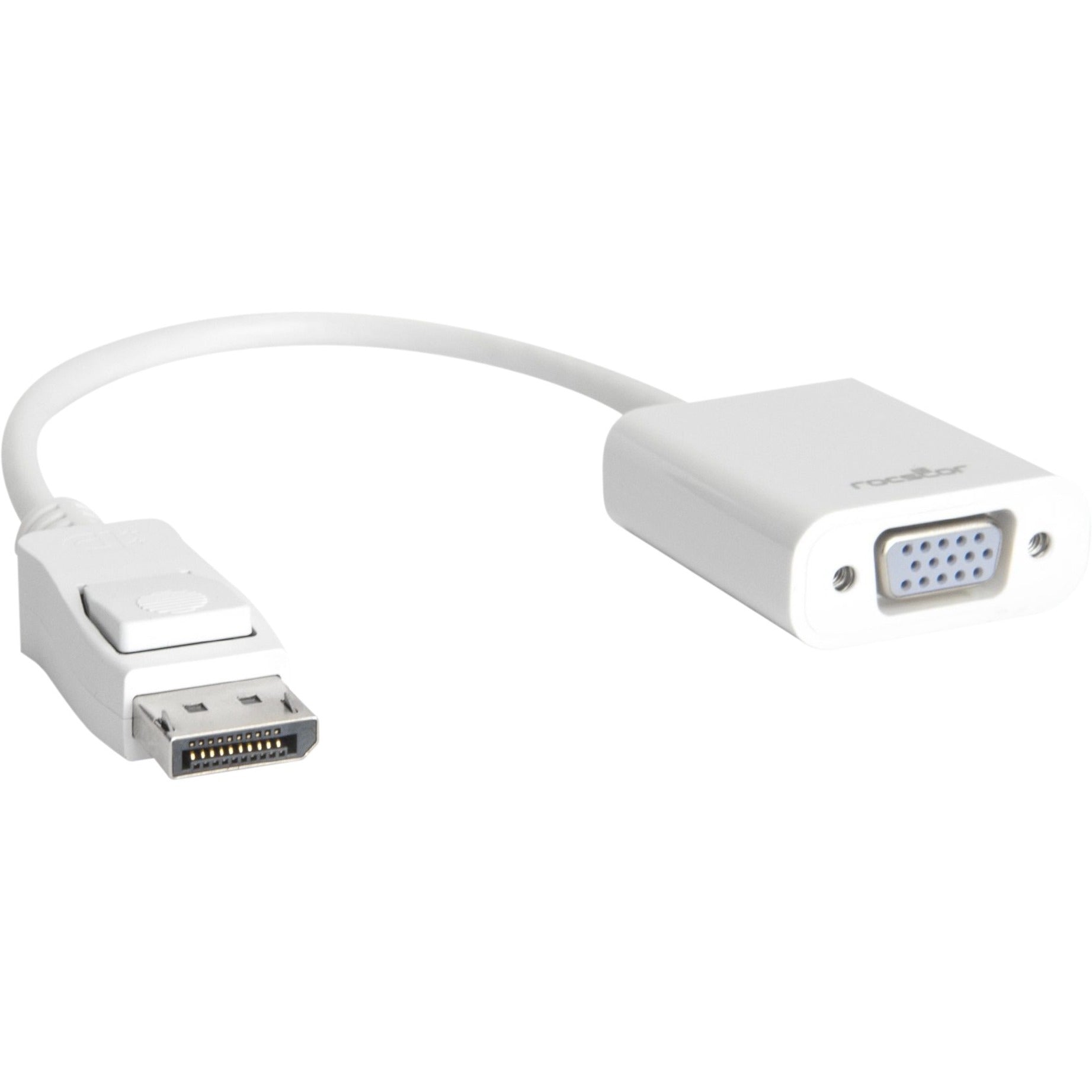 Rocstor Y10A102-W1 DisplayPort to VGA Video Adapter Converter, Connect Your DisplayPort Device to a VGA Monitor