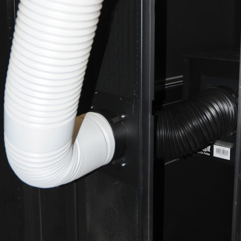 Detailed view of SRCOOL7KDUCT duct connection and mounting system