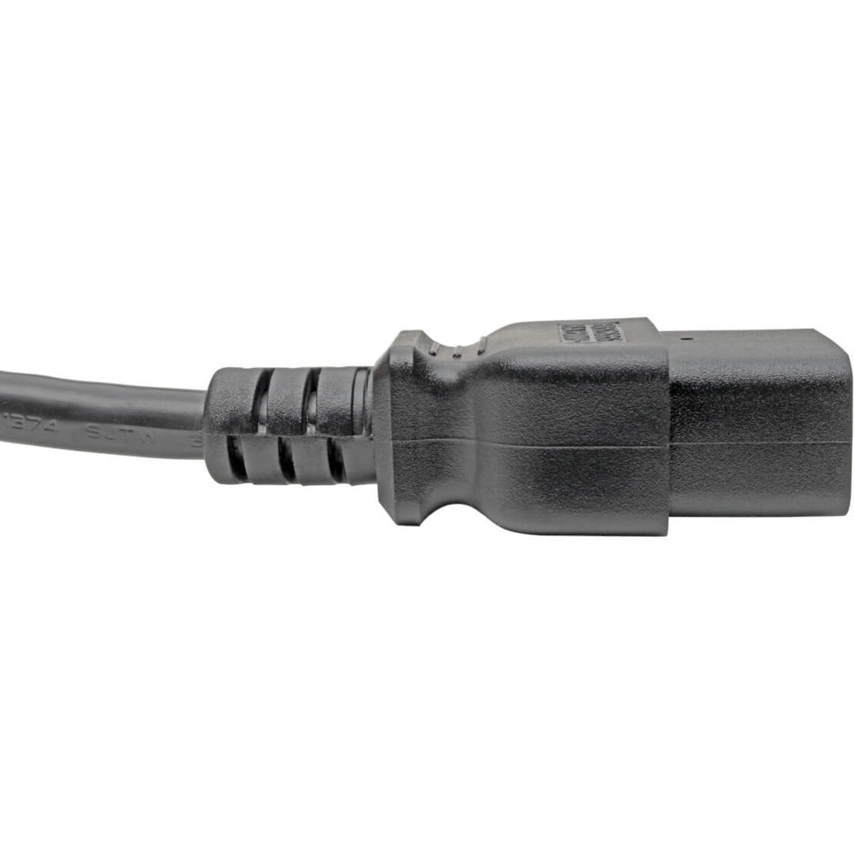 Tripp Lite P036-006-15A Power Extension Cord, 15A, 6 ft, Black