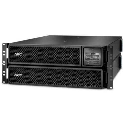 Dual-unit configuration of APC Smart-UPS SRT 3000VA showing scalability