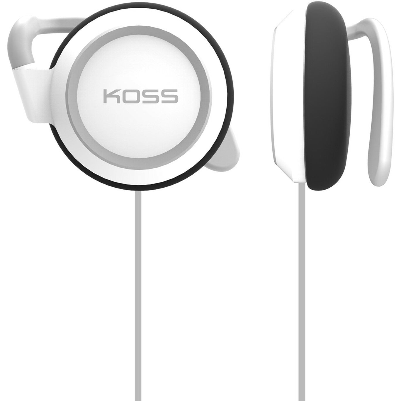 Koss KSC21W KSC21 Earphone, Binaural Over-the-ear, Lifetime Warranty, China Origin