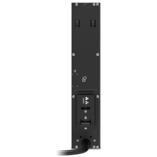 Rear view of APC Smart-UPS SRT72BP showing connection ports and mounting features