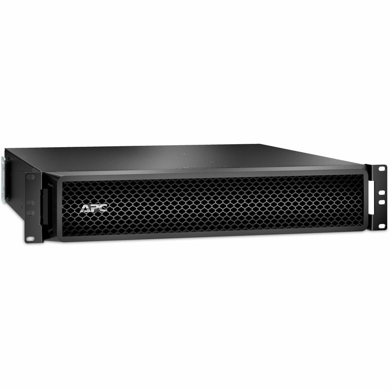 APC Smart-UPS SRT 72V 2.2kVA rack-mount battery pack featuring honeycomb ventilation grille and black metal chassis in 2U form factor