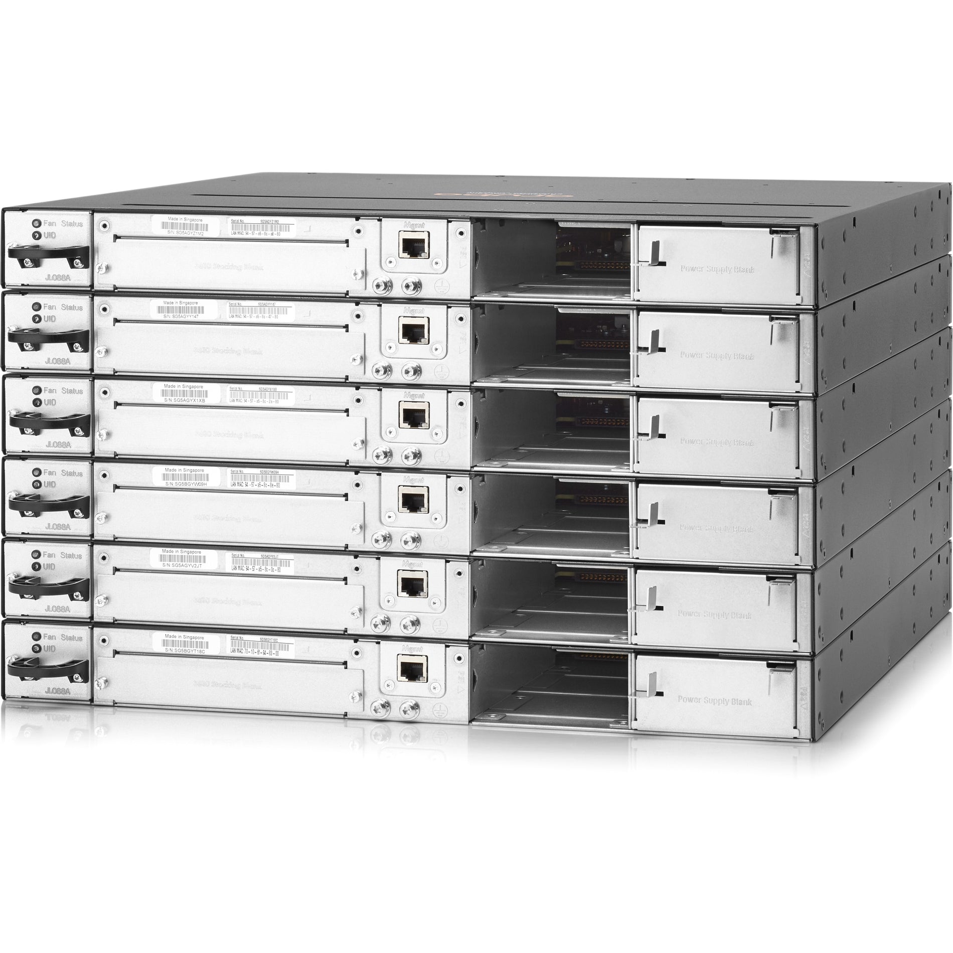 HPE JL075A Aruba 3810M 16SFP+ 2-slot Switch, 10 Gigabit Ethernet, Rack-mountable [Discontinued]