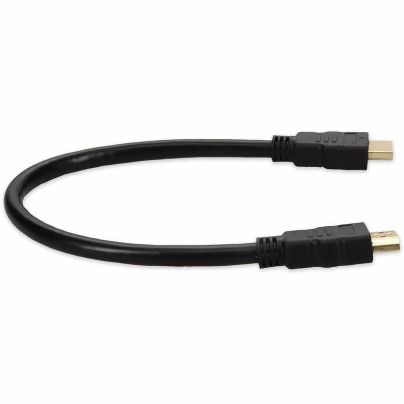 Horizontal view of HDMI cable emphasizing connector quality