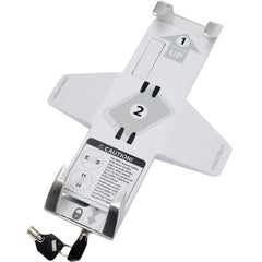 Soporte de tableta Ergotron 45-460-026 con cerradura plateado - Adaptador de montaje para Tableta PC iPad