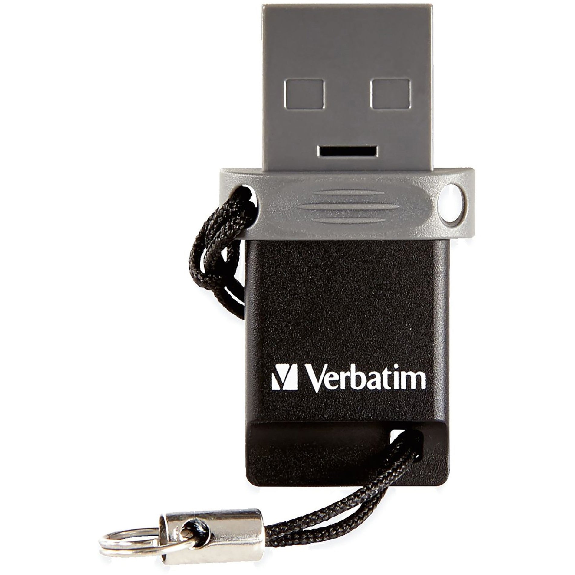 Verbatim 99140 Store 'n' Go Dual USB Flash Drive 64GB noir/gris