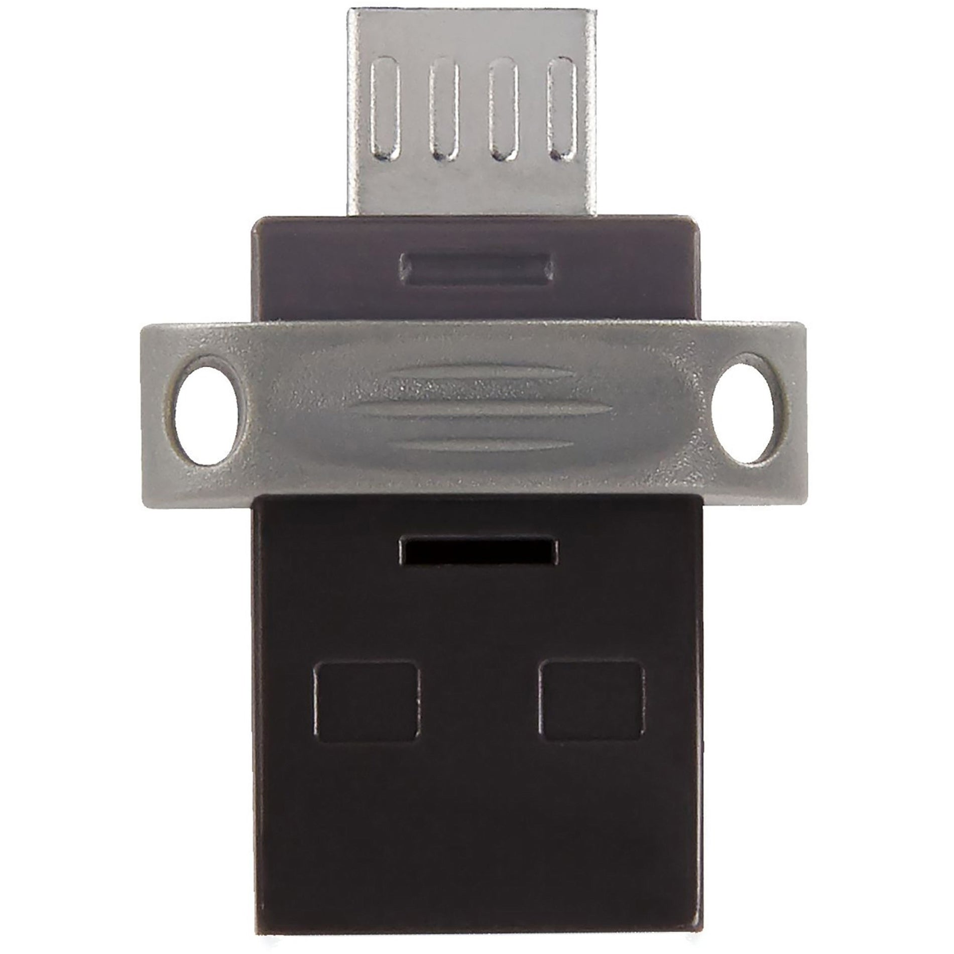 Verbatim 99140 Store 'n' Go Dual USB Flash Drive 64GB Black/Gray