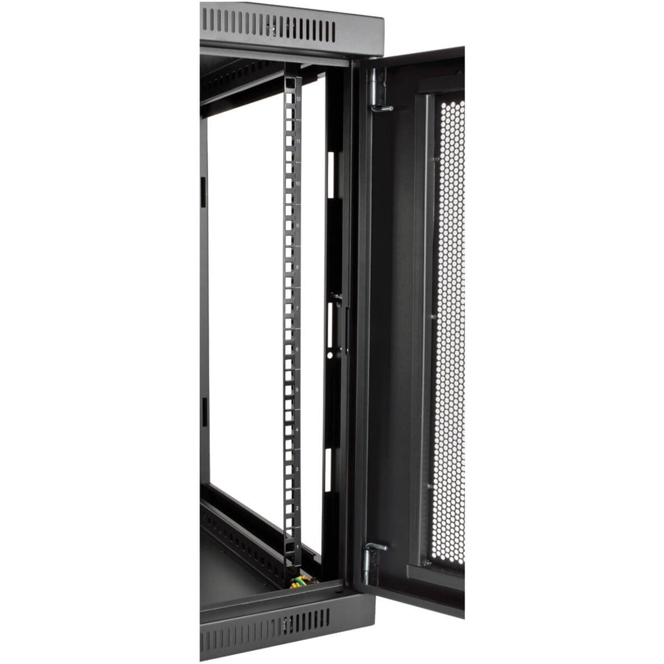 Close-up view of SRW12UDP mounting rails and adjustment mechanism-alternate-image4