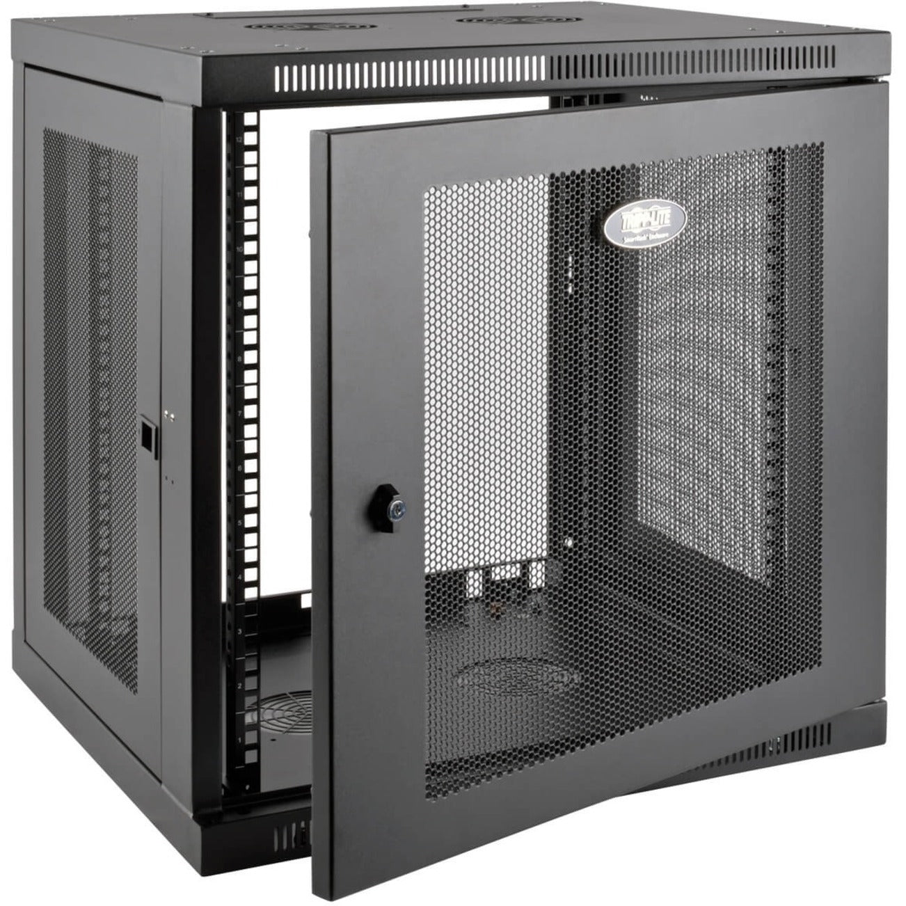 Side view of SRW12UDP showing open door and security features-alternate-image3