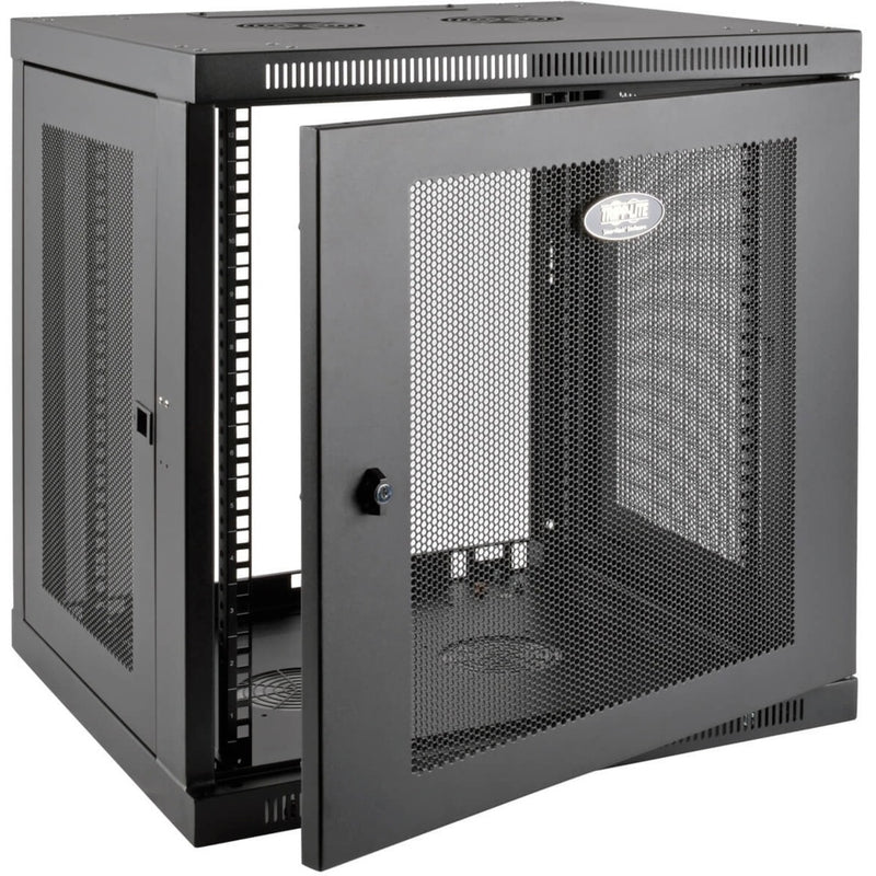 Side view of SRW12UDP showing open door and security features