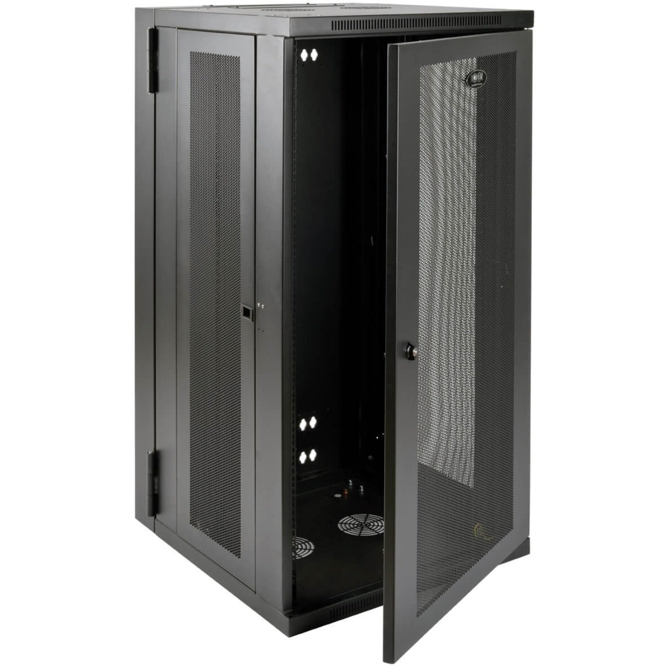 Tripp Lite SRW26USDP SmartRack 26U UPS-Depth Wall-Mount Rack Enclosure Cabinet Hinged Back Black