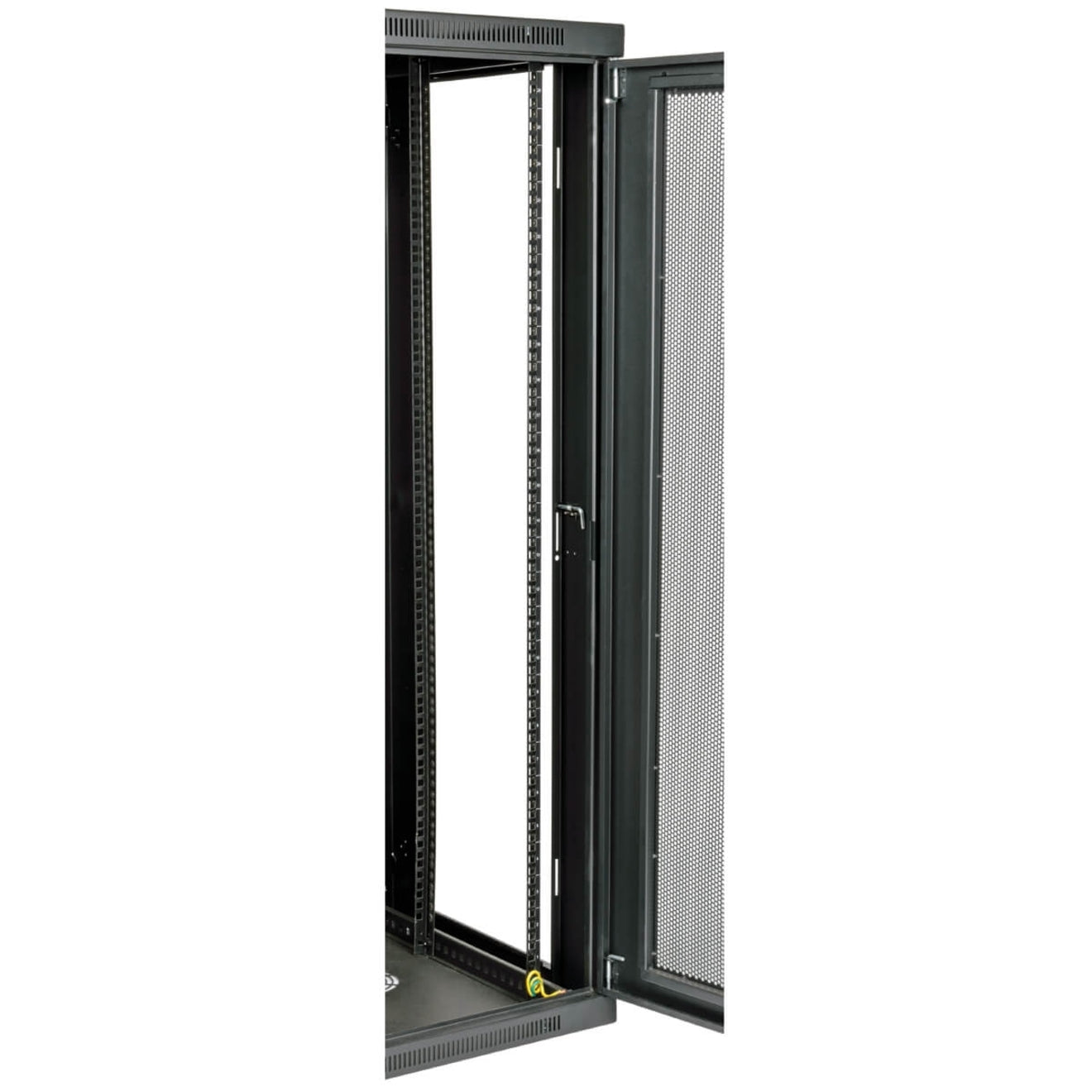 Tripp Lite - SRW26USDP SmartRack 26U UPS-Depth Wall-Mount Rack Enclosure Cabinet Hinged Back Black  Tripp Lite - SRW26USDP SmartRack 26U Profondeur UPS Wall-Mount Rack Armoire d'enclosure Porte articulée Noir