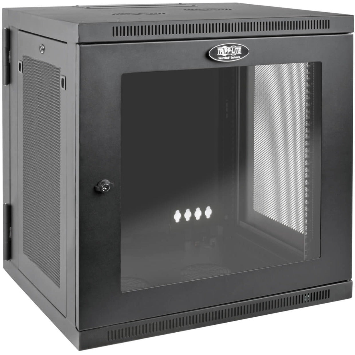 Tripp Lite SRW12USDPG SmartRack 12U UPS-Depth Wall-Mount Rack Enclosure Cabinet, 5 Year Warranty, RoHS Certified