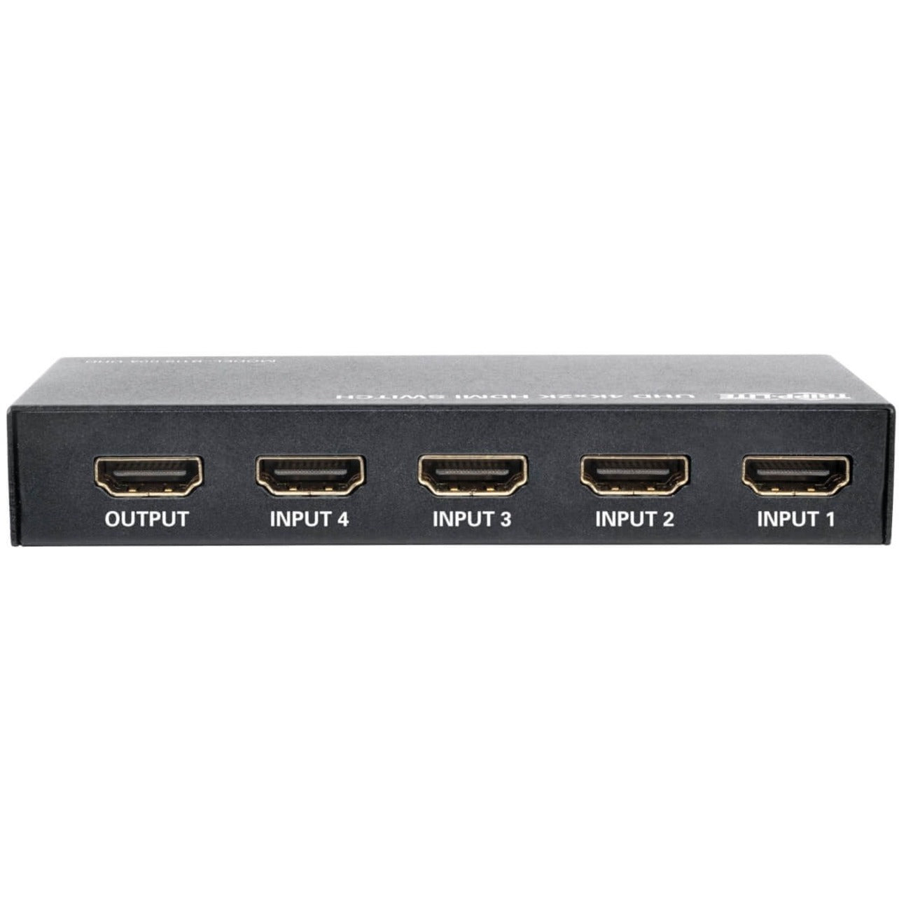 Tripp Lite B119-004-UHD Commutateur HDMI 4 Ports Vidéo 4K et Boîte de Commutation Audio