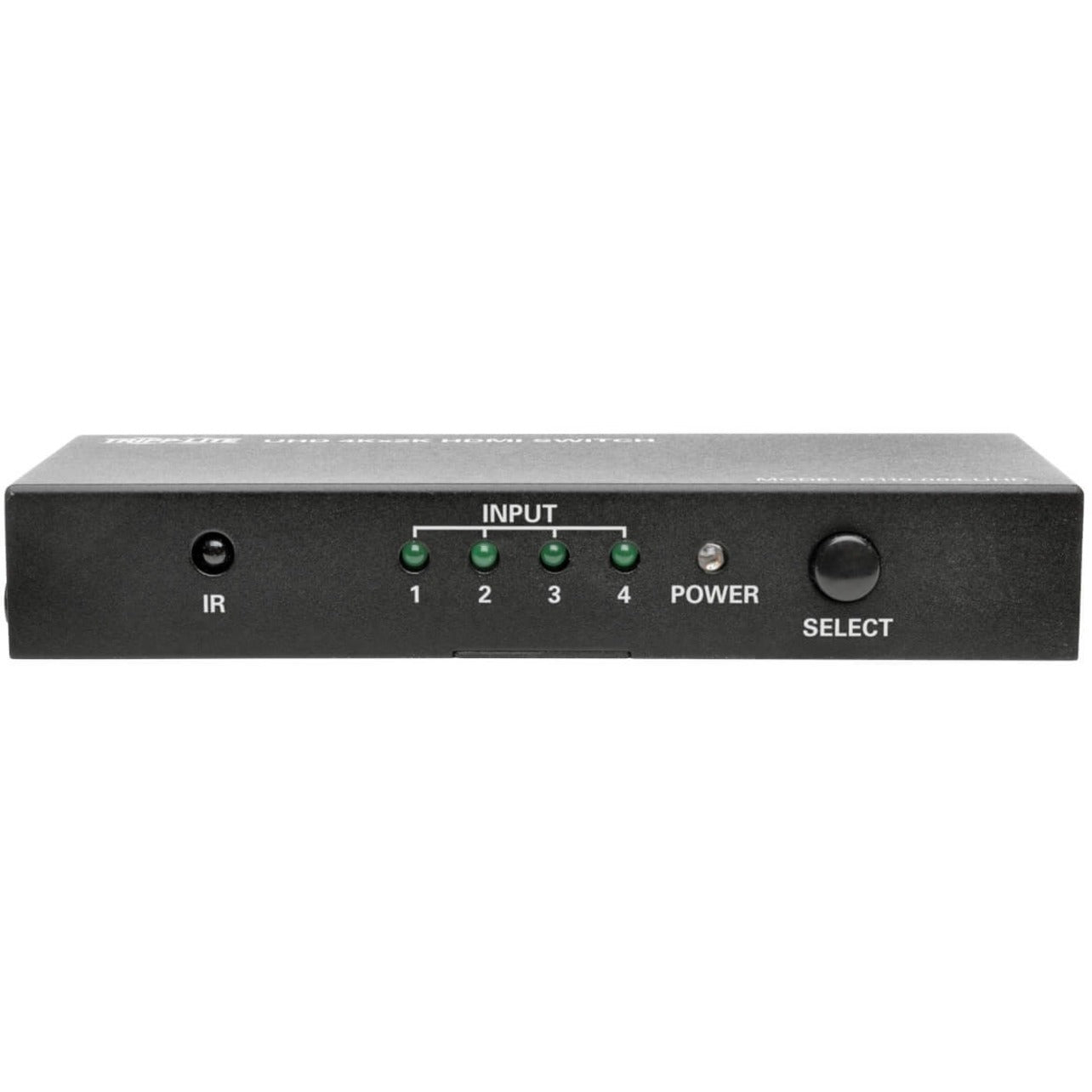 Tripp Lite B119-004-UHD Commutateur HDMI 4 Ports Vidéo 4K et Boîte de Commutation Audio