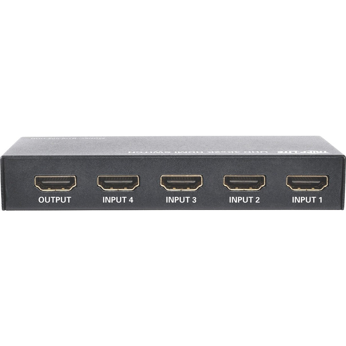 Tripp Lite B119-004-UHD Commutateur HDMI 4 Ports Vidéo 4K et Boîte de Commutation Audio