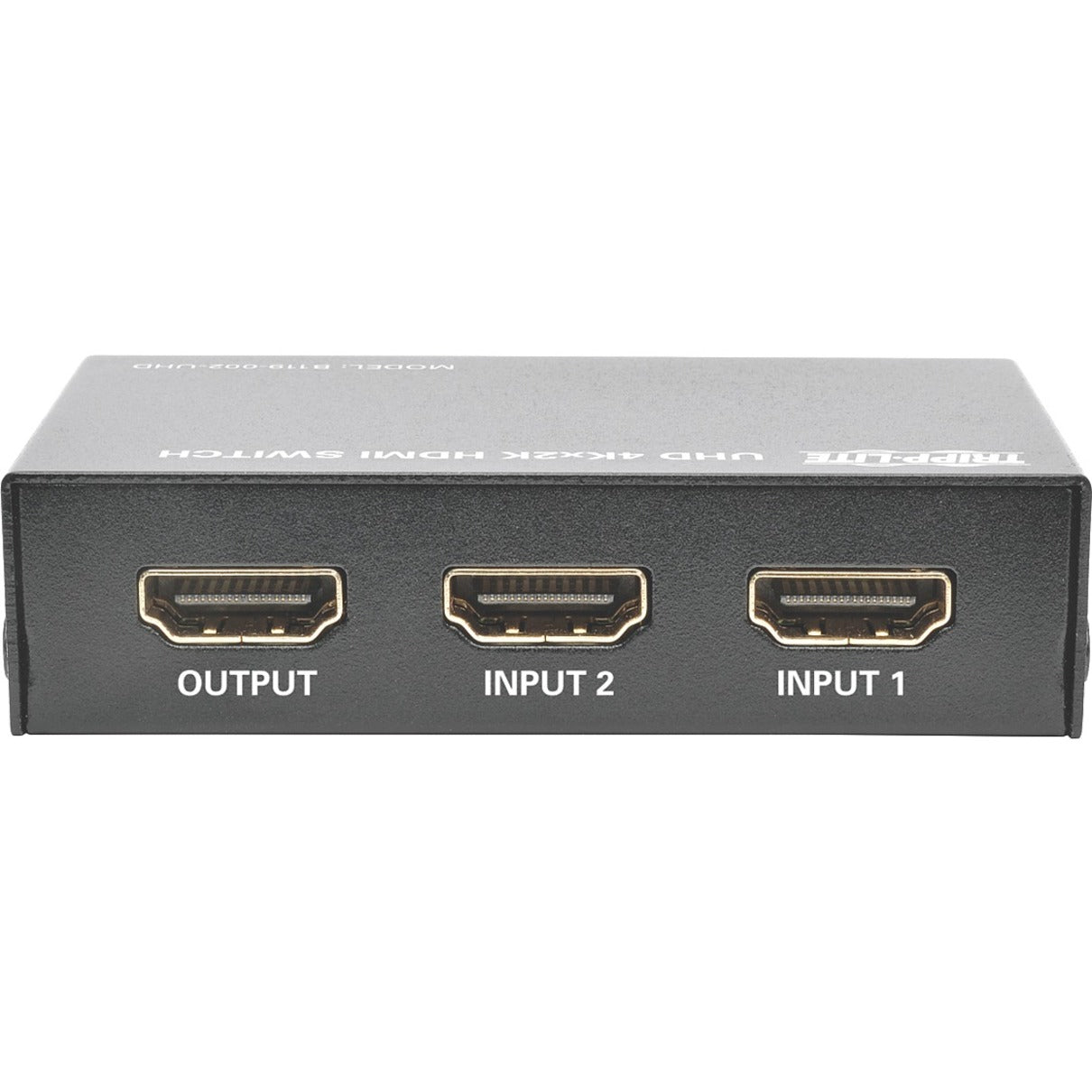 Tripp Lite B119-002-UHD 2-Port HDMI Switch 4K Video and Audio Switchbox - Tripp Lite B119-002-UHD 2-Port HDMI Switch 4K Video og Audio Switchbox