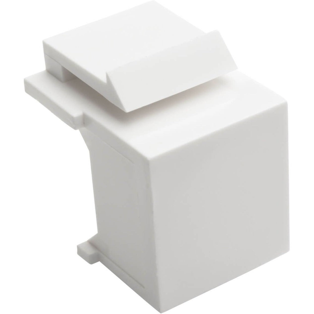 Tripp Lite N040-010-WH Snap-In Blank Keystone Jack Insert Weiß 10er Pack