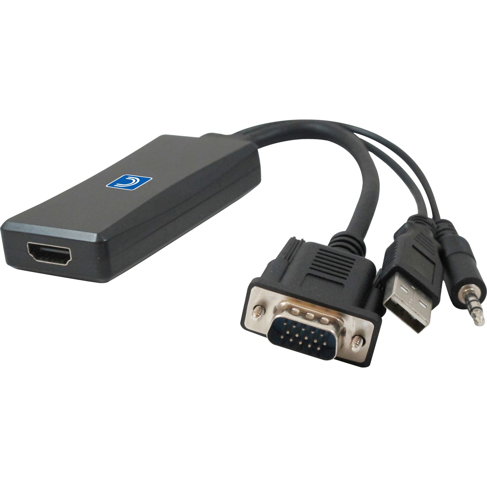 Comprehensive CCN-VGA2HD VGA to HDMI Converter Adapter with Audio, 1920 x 1200 Resolution Supported