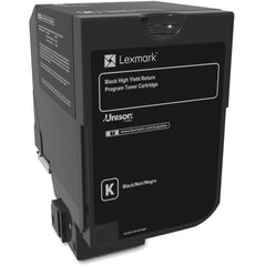 Lexmark Unison CX725 High Yield Black Toner Cartridge, 25000 Pages, Laser Print Technology, Compatible with CX725de/dhe/dhte Printers - 84C1HK0 (Limited Warranty)