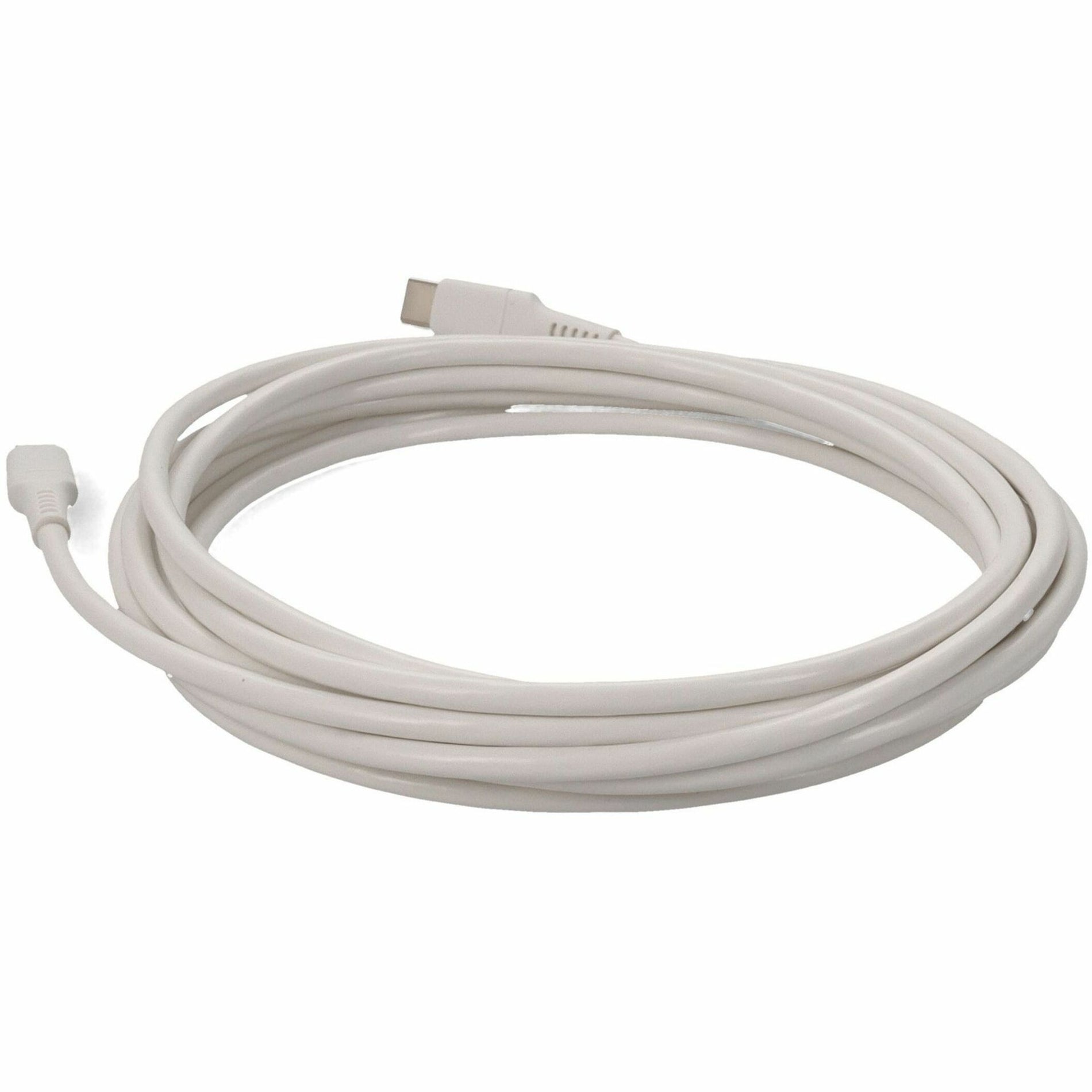 AddOn USBC2LGT1MW Lightning/USB Cable, 3.28 ft, White - Fast Data Transfer